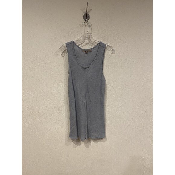 FLAX Shirt Womens Small Light Blue Sleeveless Scoop Neck Textured Tank Top - Picture 1 of 3
